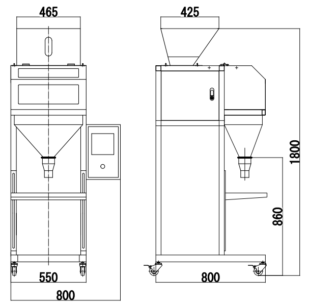 Máy làm đầy bột GMB-02B