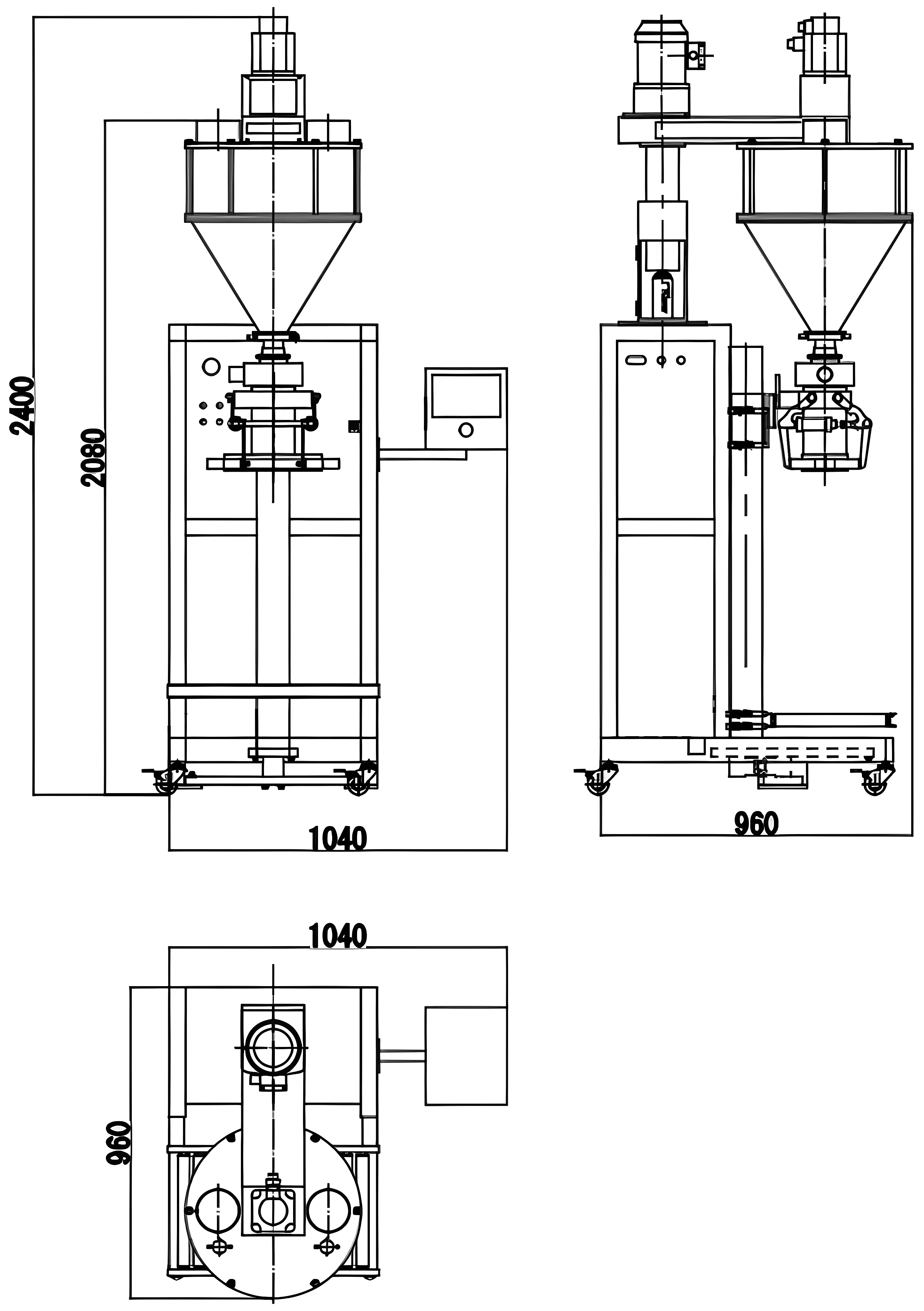 Máy đóng gói bột định lượng